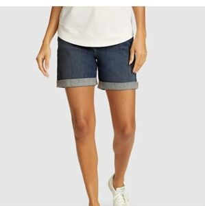 Women's Denim Moms Shorts